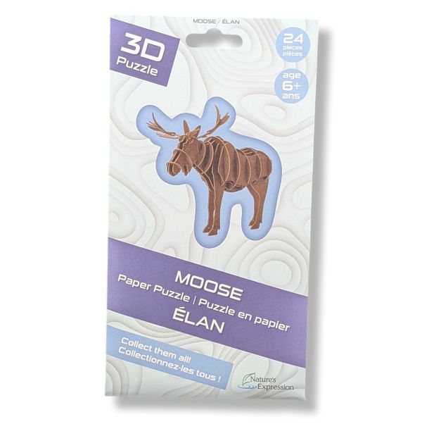 3D Puzzle Moose