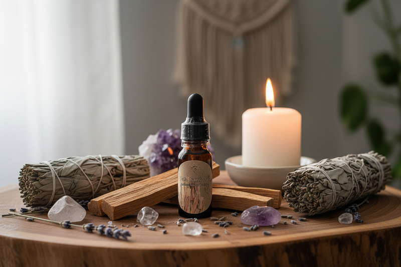 Earthworks Enchantments Spell Oil Palo Santo