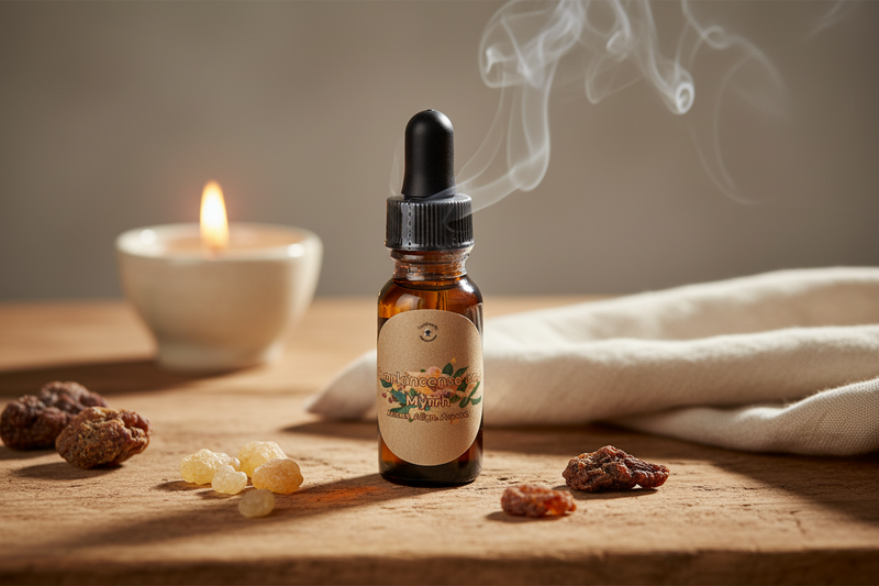 Earthworks Enchantments Spell Oil Frankincense & Myrrh