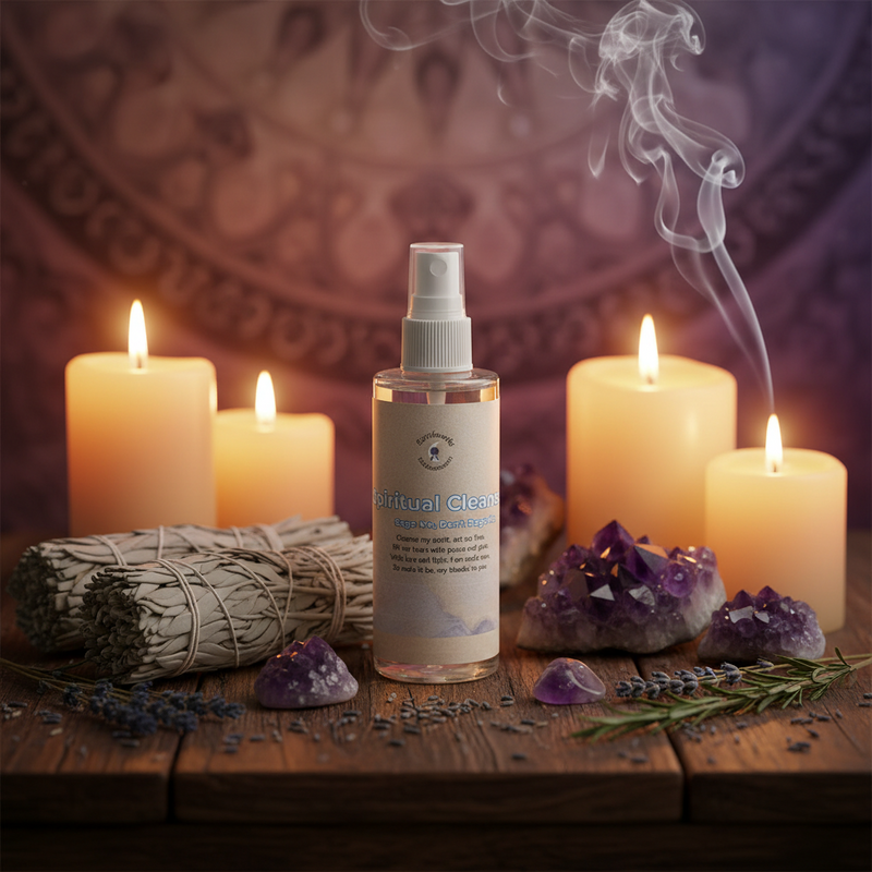 Earthworks Enchantments 4oz Room Spray Spiritual Cleanse