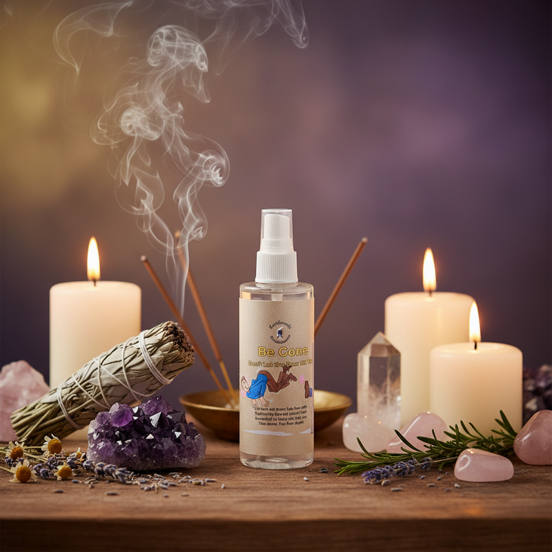 Earthworks Enchantments 4oz Room Spray Be Gone