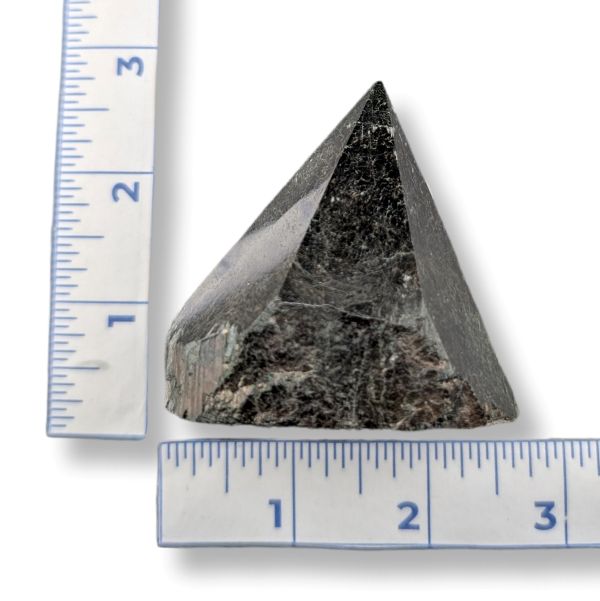 Rocks Black Tourmaline Cut Base 138g Approximate