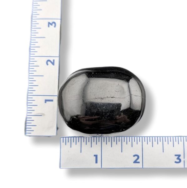 Rocks Black Tourmaline Palmstone 94g Approximate