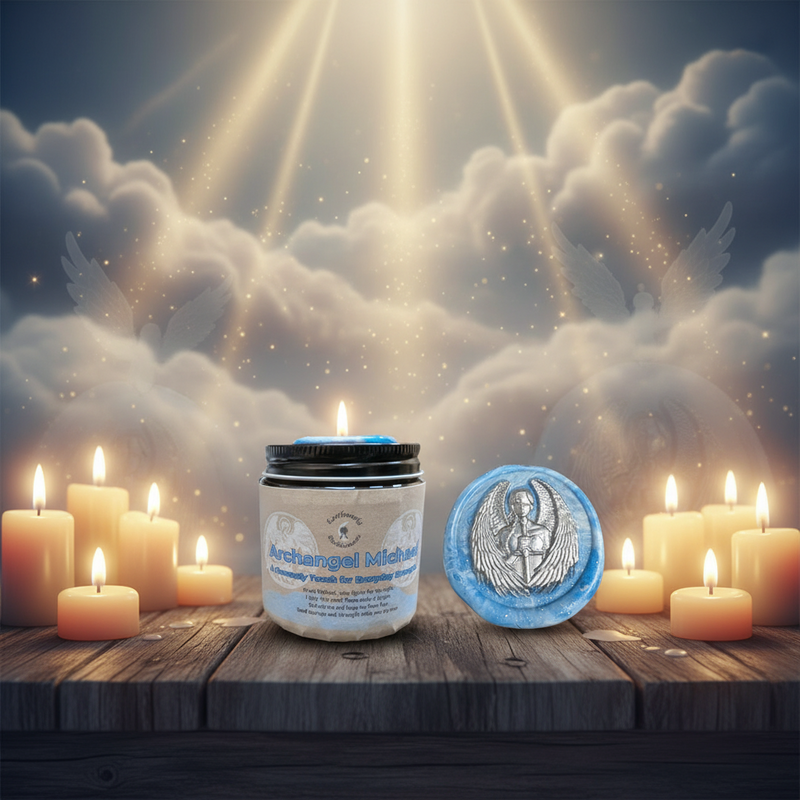Earthworks Enchantments Candle Archangel Michael