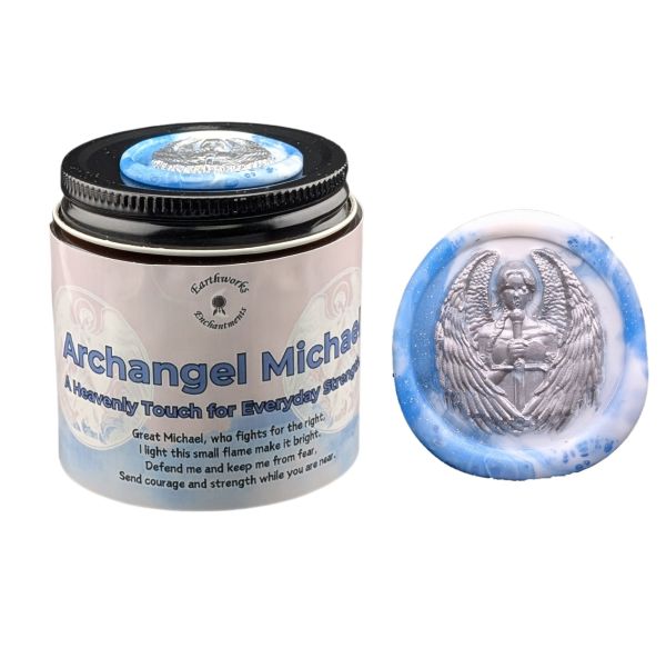 Earthworks Enchantments Candle Archangel Michael