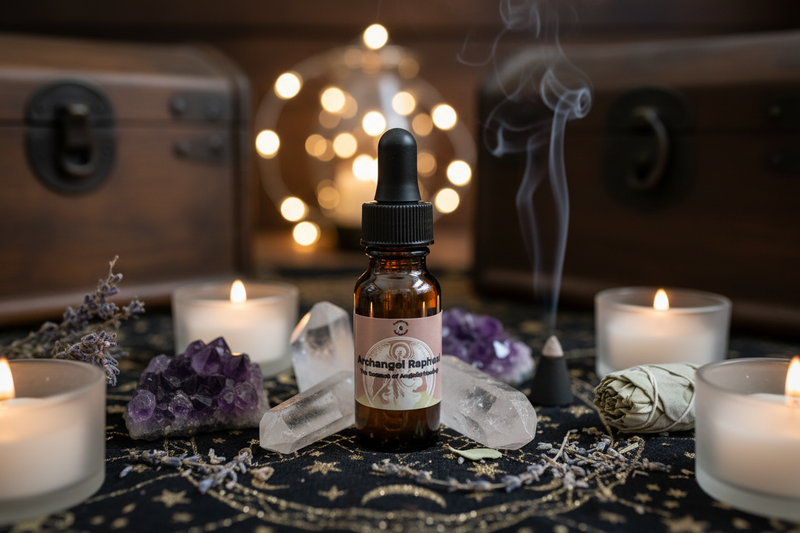 Earthworks Enchantments Spell Oil Archangel Raphael