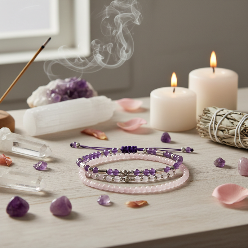 3mm Bracelet 3 Pack Love & Healing