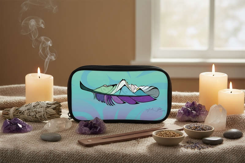 Accessories Case Healing Feather