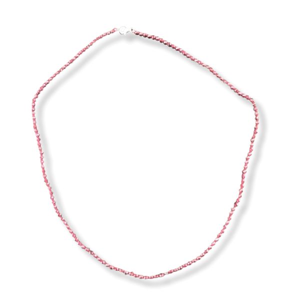3mm Necklace Garnet