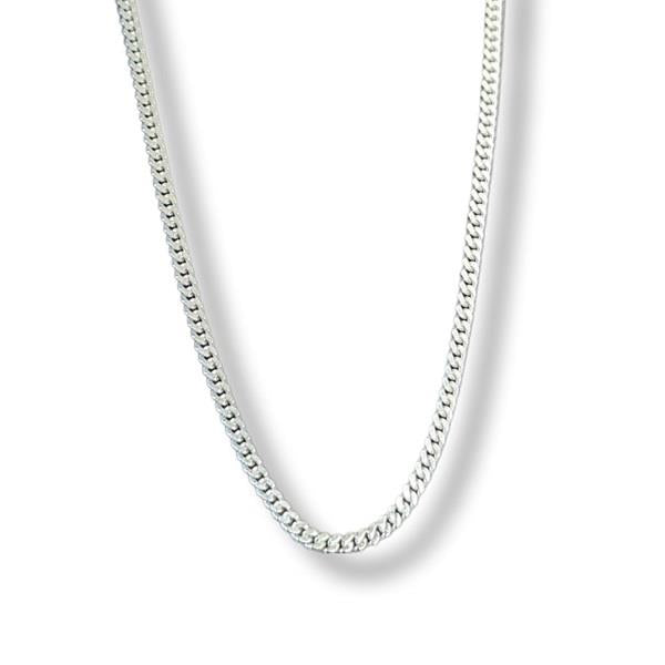 22" Sterling Silver Chain Curb