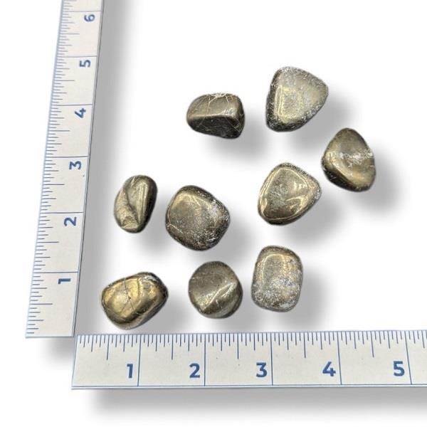 Iron Pyrite Tumbled