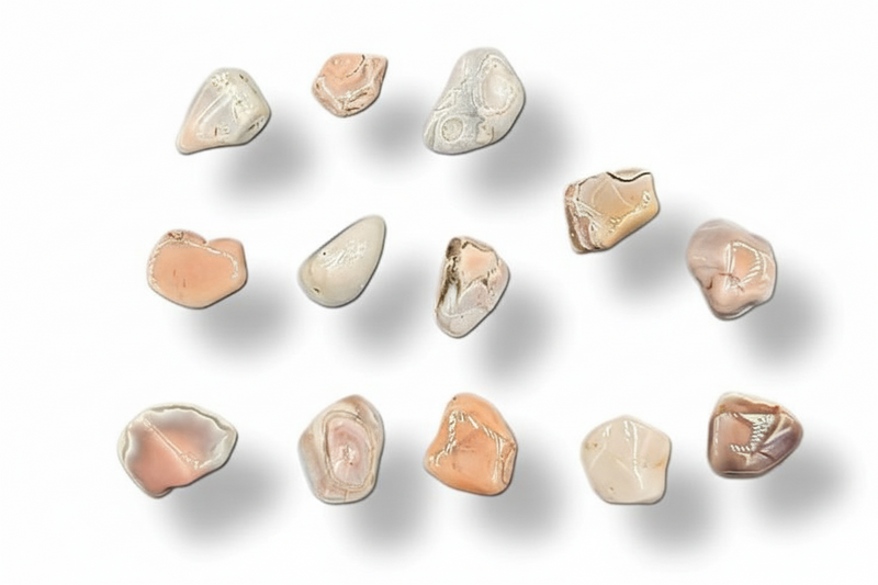 Rocks Botswana Agate Tumbled