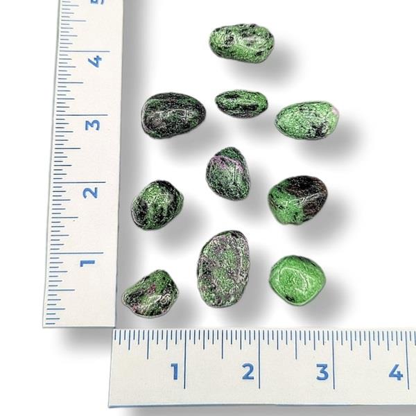 Ruby in Zoisite Tumbled