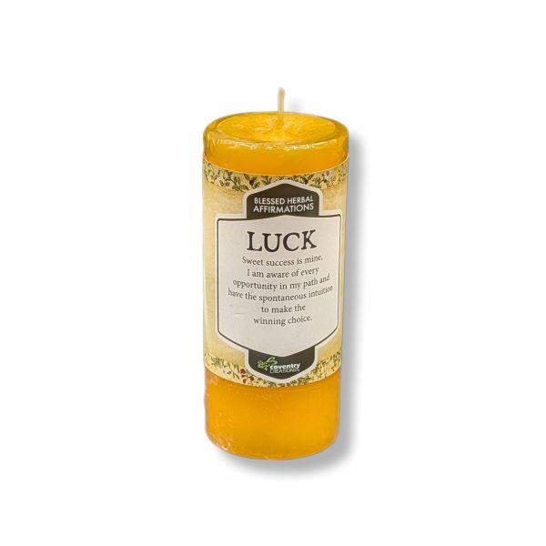 Affirmation Candle Luck