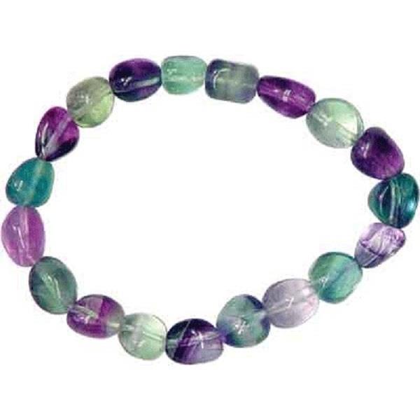 Tumbled Stone Bracelet Fluroite