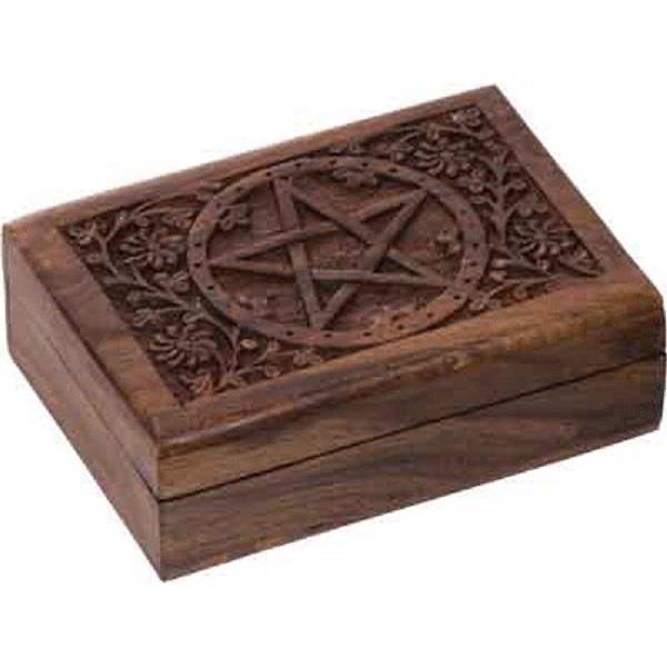 Box Wooden Pentacle