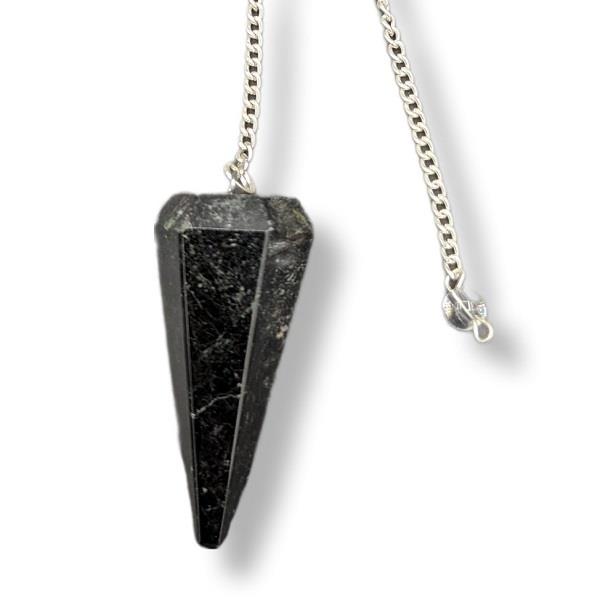 Pendulum Black Tourmaline Faceted