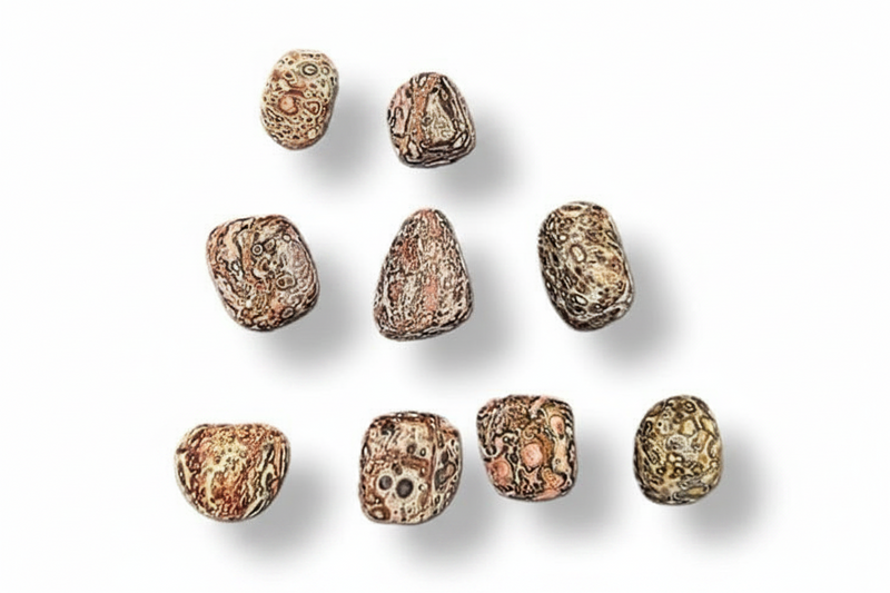 Rocks Leopard Skin Jasper Tumbled