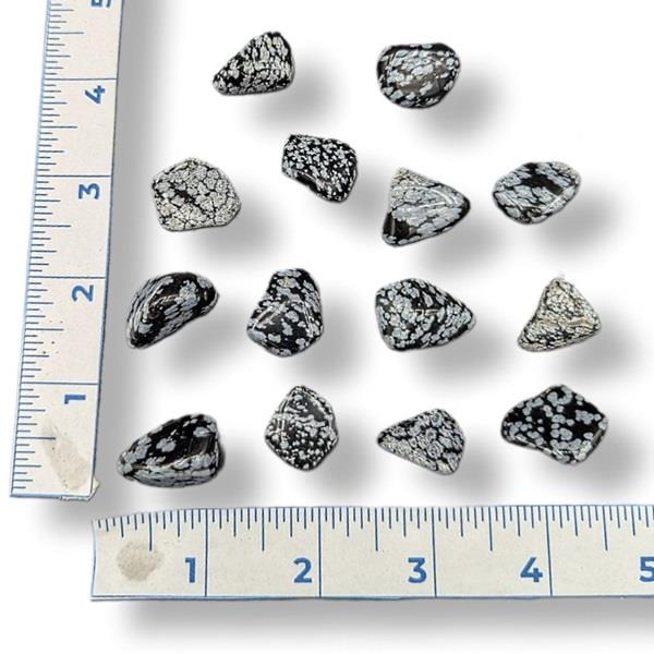 Rocks Snowflake Obsidian Tumbled