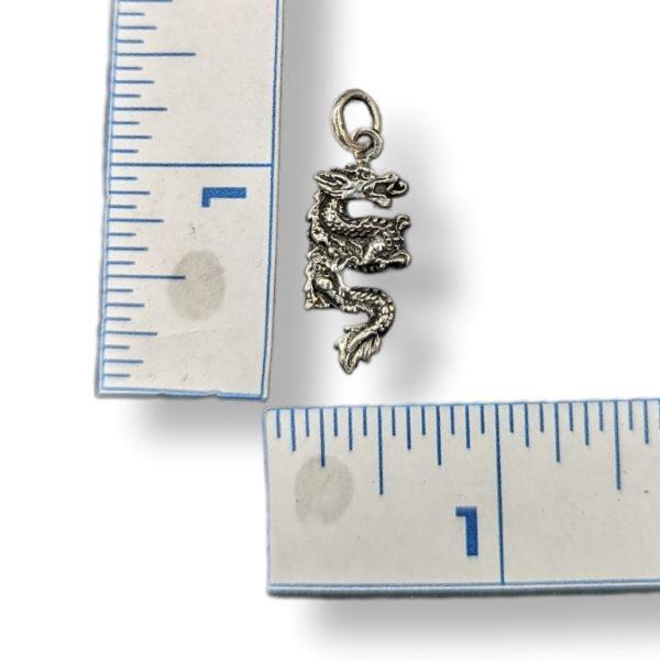 Pendant Chinese Dragon Sterling Silver