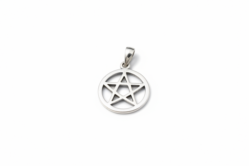 Pendant Pentacle Sterling Silver