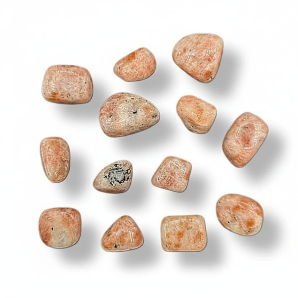 Rocks Sunstone Tumbled | Earthworks - Earthworks Simple Spiritual Shopping
