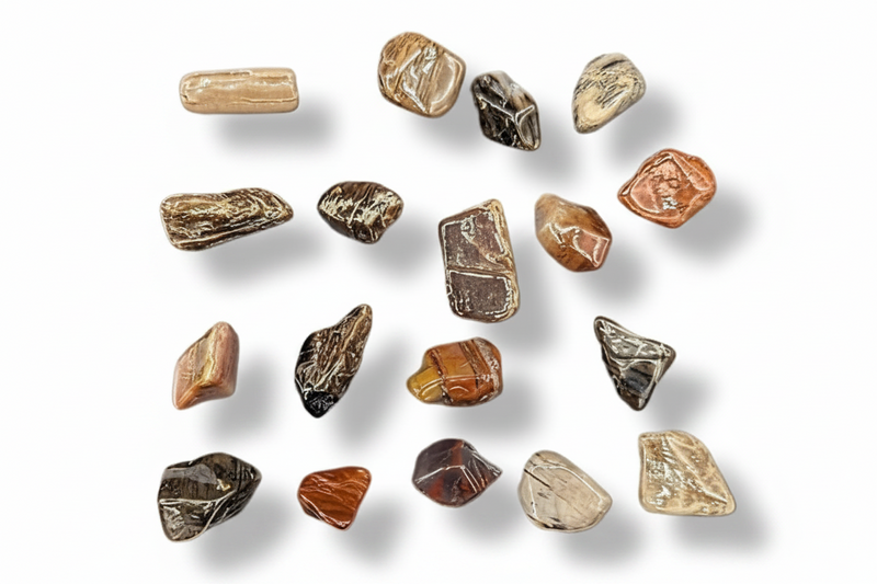 Rocks Petrified Wood Tumbled