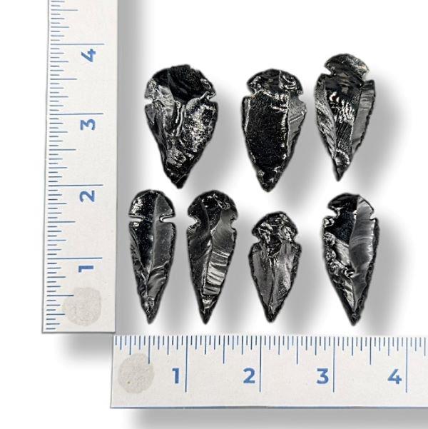 Black Obsidian Arrowhead