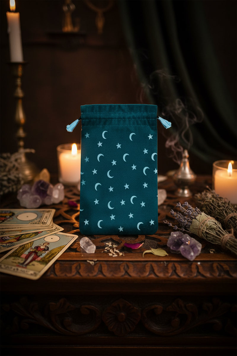 Tarot Bag Moon & Stars Mini