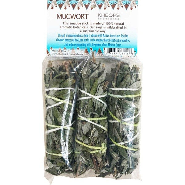Smudge Sticks Mugwort 3 Pack