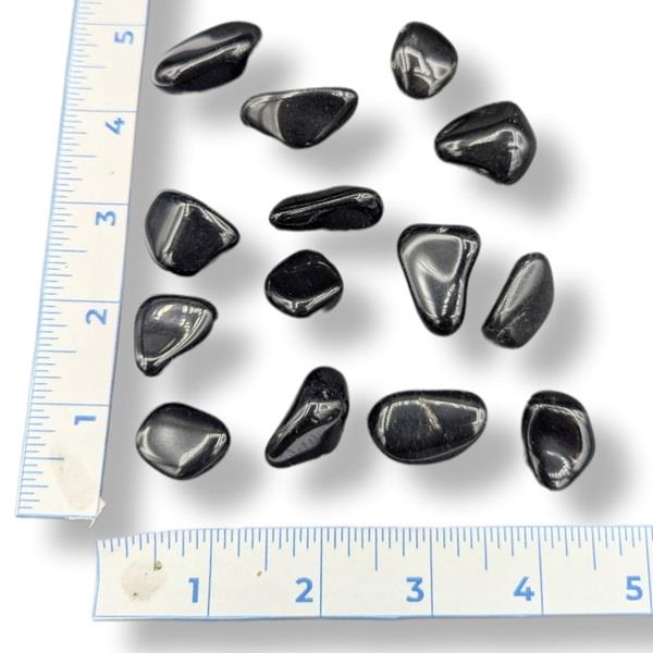 Black Obsidian Tumbled