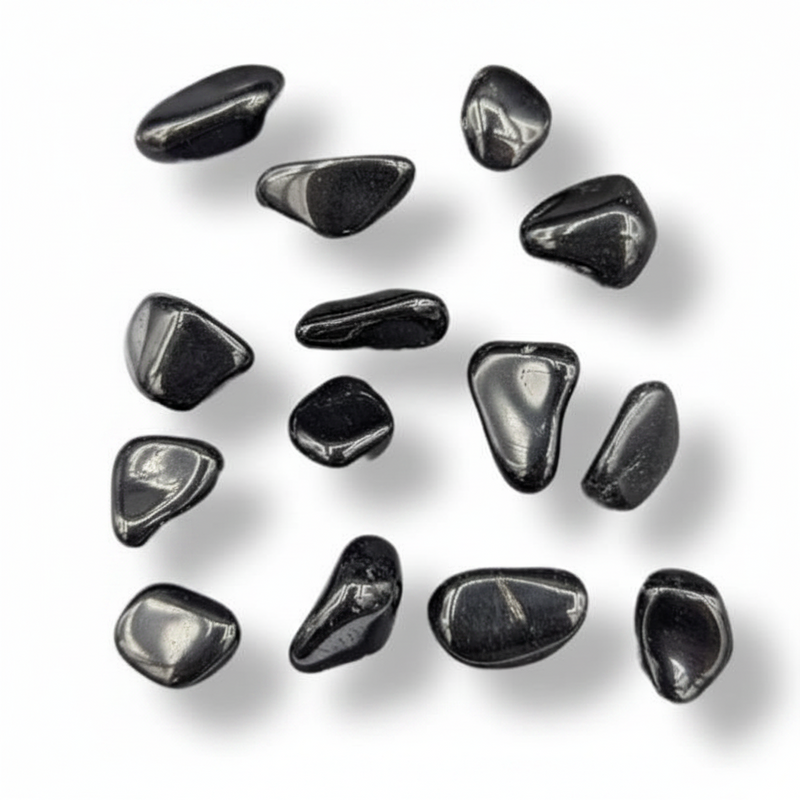 Black Obsidian Tumbled