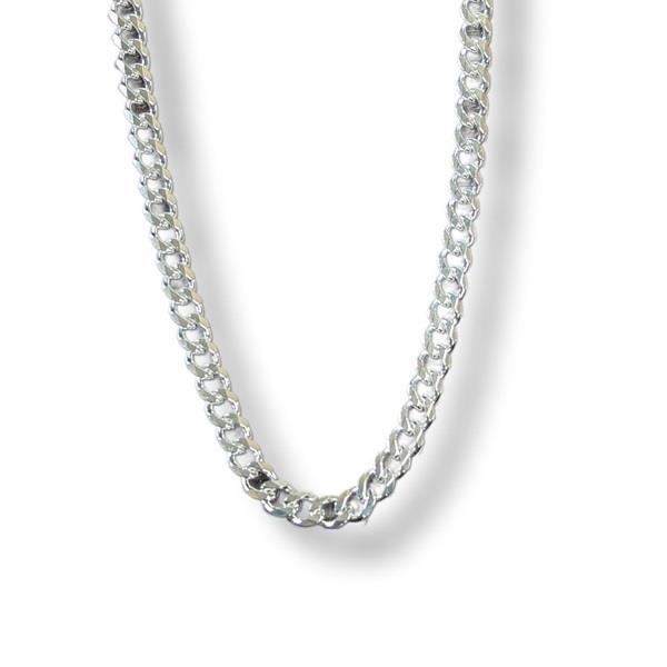 20" Sterling Silver Chain Curb
