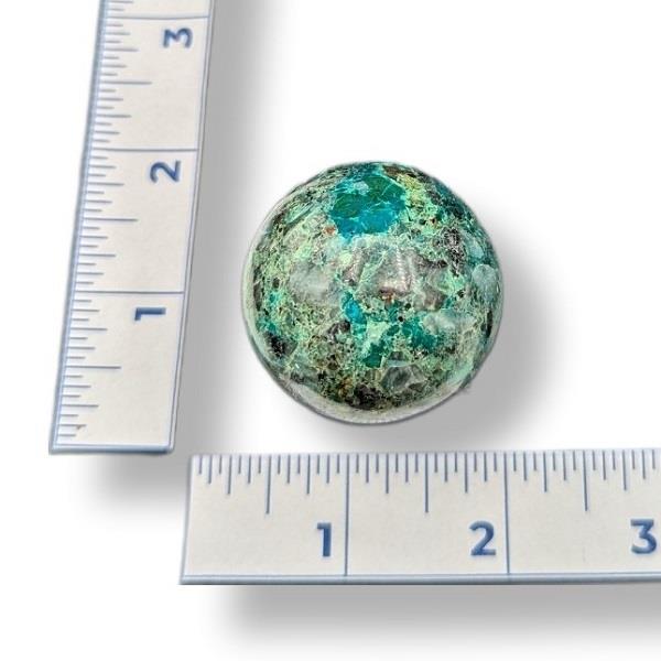 Chrysocolla Sphere 78g Approximate