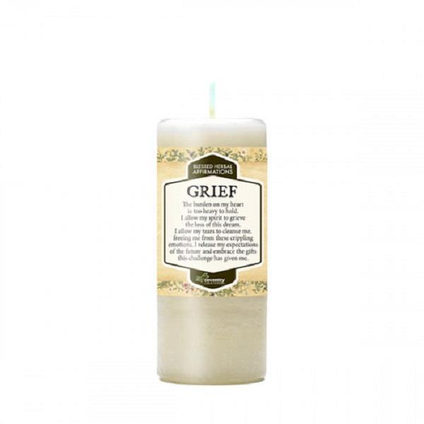 Affirmation Candle Grief