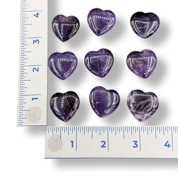 Amethyst Heart Mini