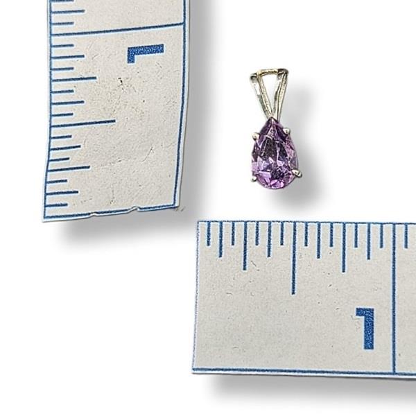 Pendant Amethyst Sterling Silver