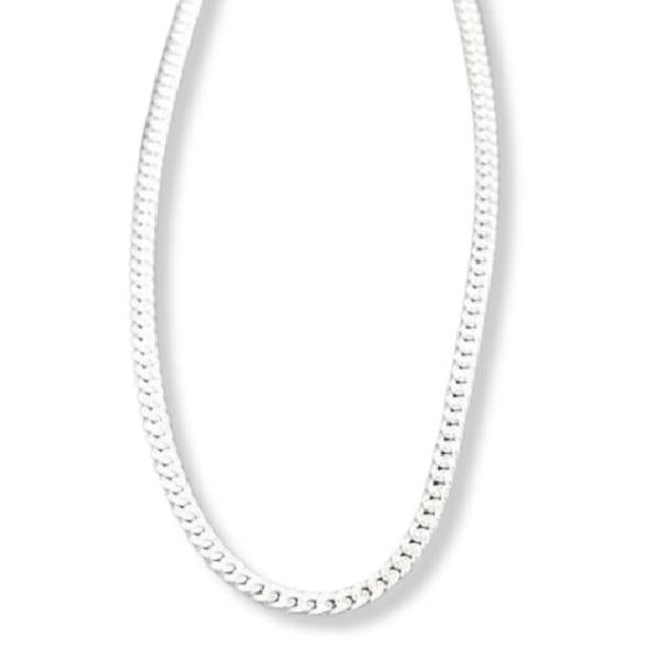 24" Sterling Silver Chain Curb