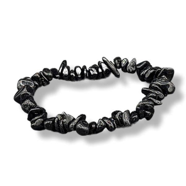 Black Tourmaline Chip Bracelet