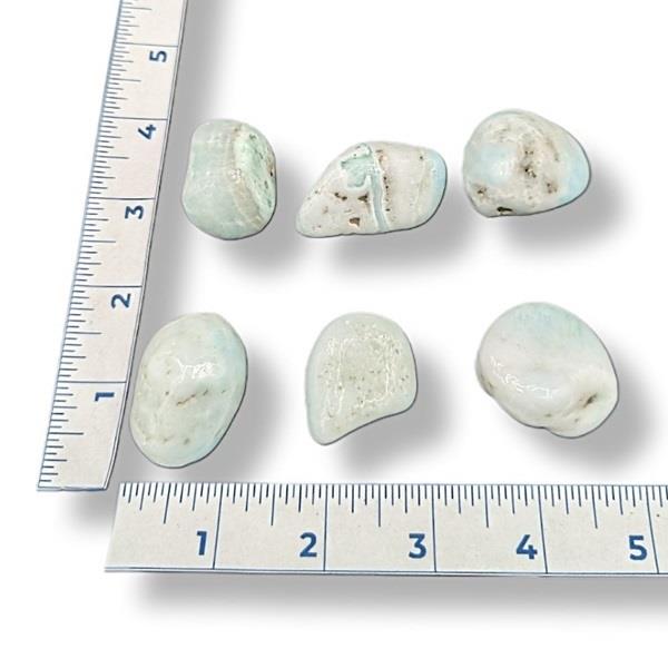 Blue Aragonite Tumbled