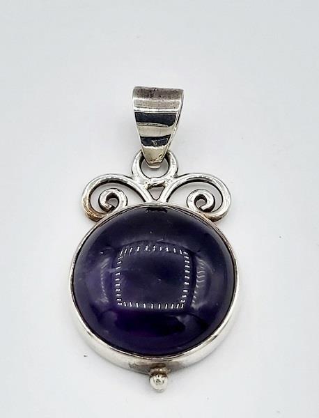 Pendant Amethyst Sterling Silver