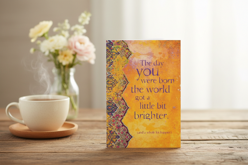 Greeting Card The Day You Were Born