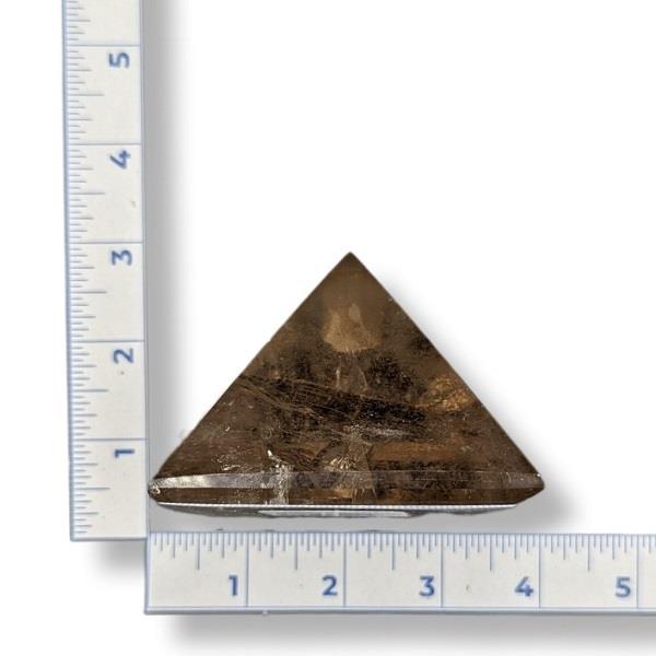 Smokey Quartz Pyramid 344g Approximate
