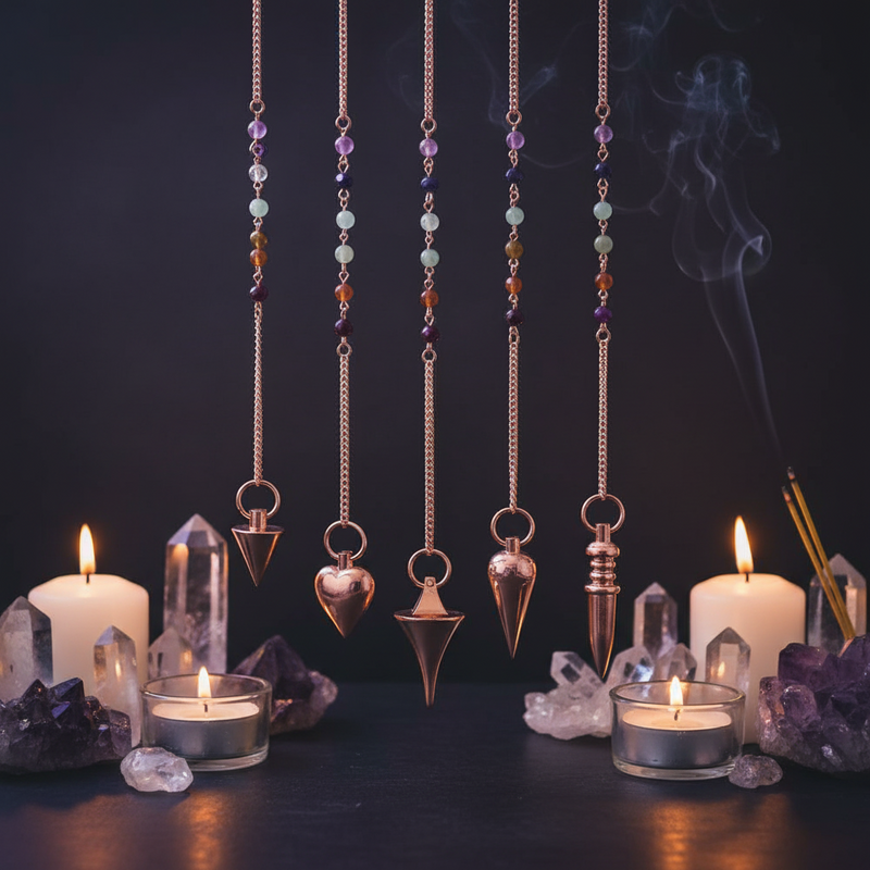 Pendulum Chakra Copper Assorted