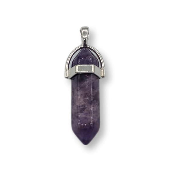 Pendant Amethyst Point Sterling Silver