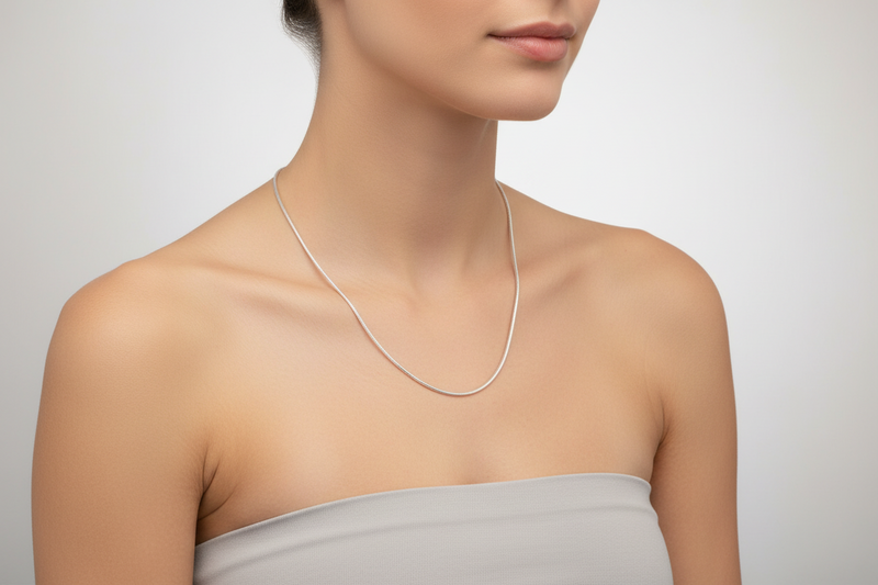 16" Sterling Silver Snake Chain