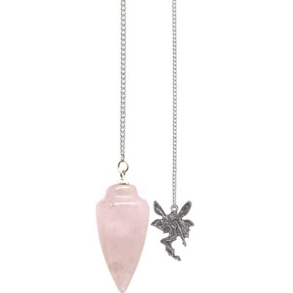 Pendulum Rose Quartz Fairy