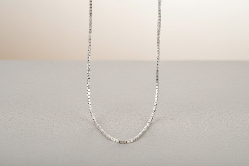 16" Sterling Silver Chain Heavy Box