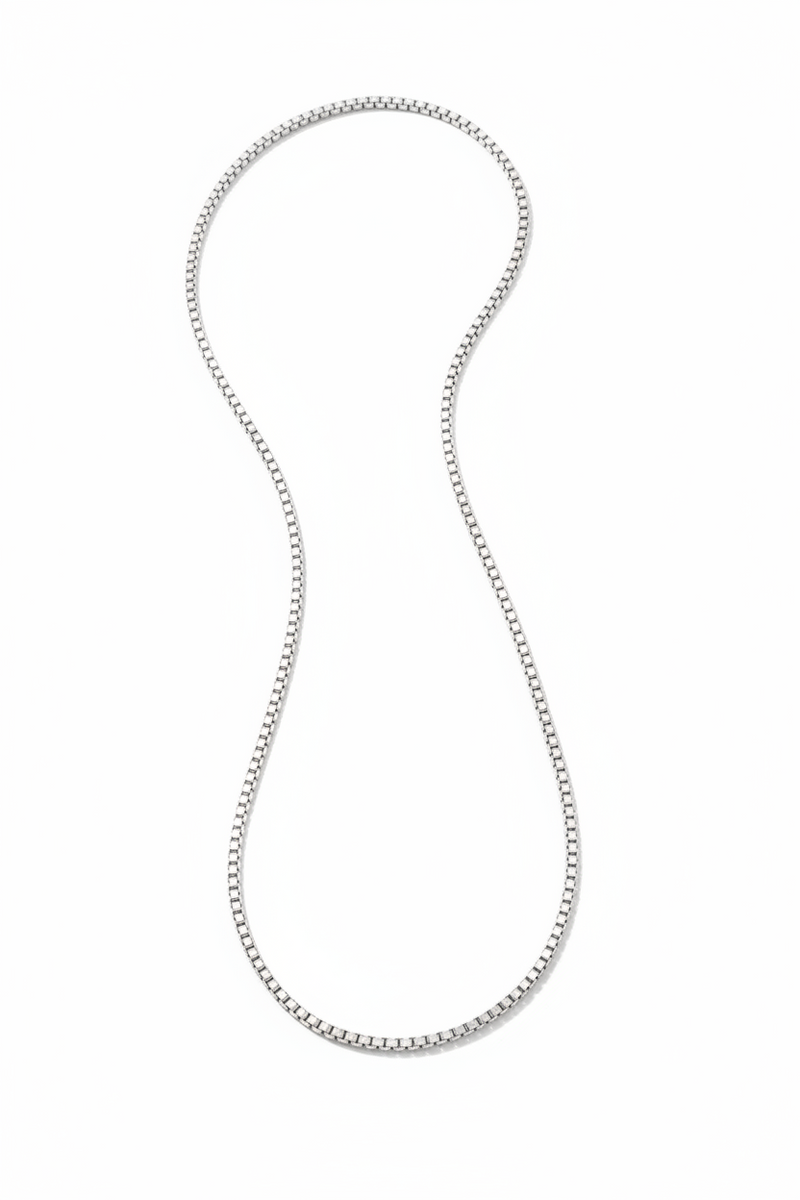 16" Sterling Silver Chain Heavy Box