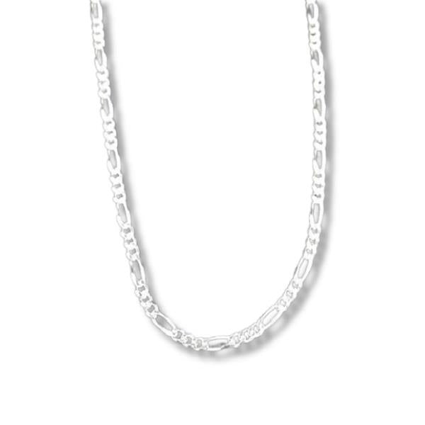 20" Sterling Silver Chain Figaro